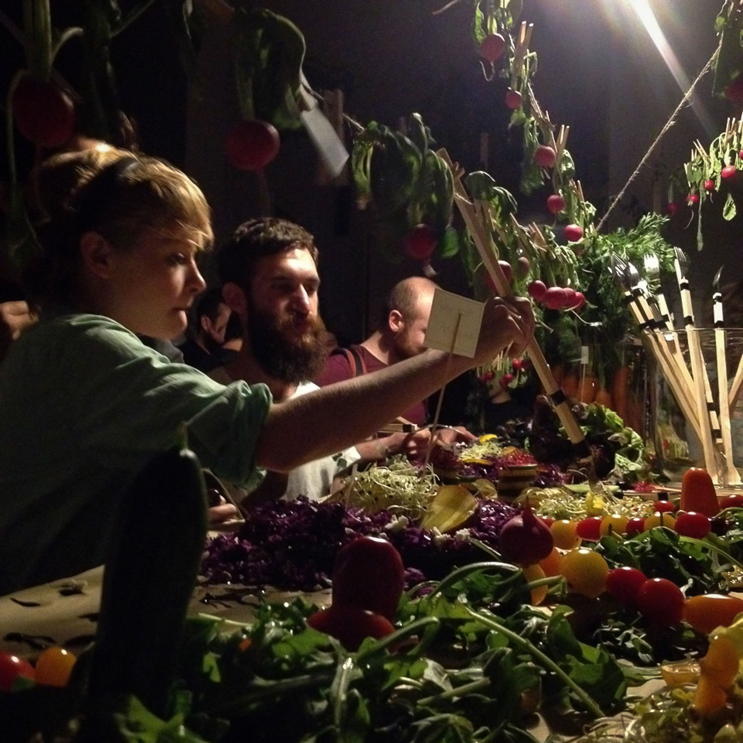 Wild and Root Food Installation Berlin